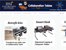 Tablet Screenshot of collaborationtables.com
